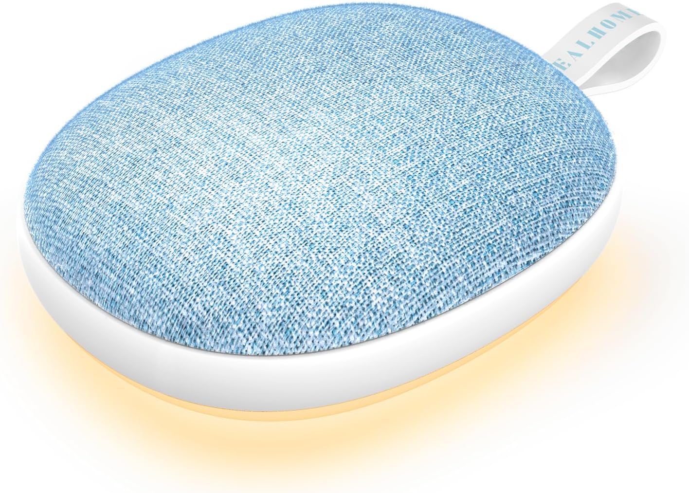 Sound Machine with Ambient Night Light,Timer, 6 Sounds for Kids Adults -Blue