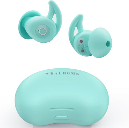 Sleep Earbuds Sound Machine Comfortable Fit for Sleeping, Bluetooth Wireless 40h Playtime (Black）)